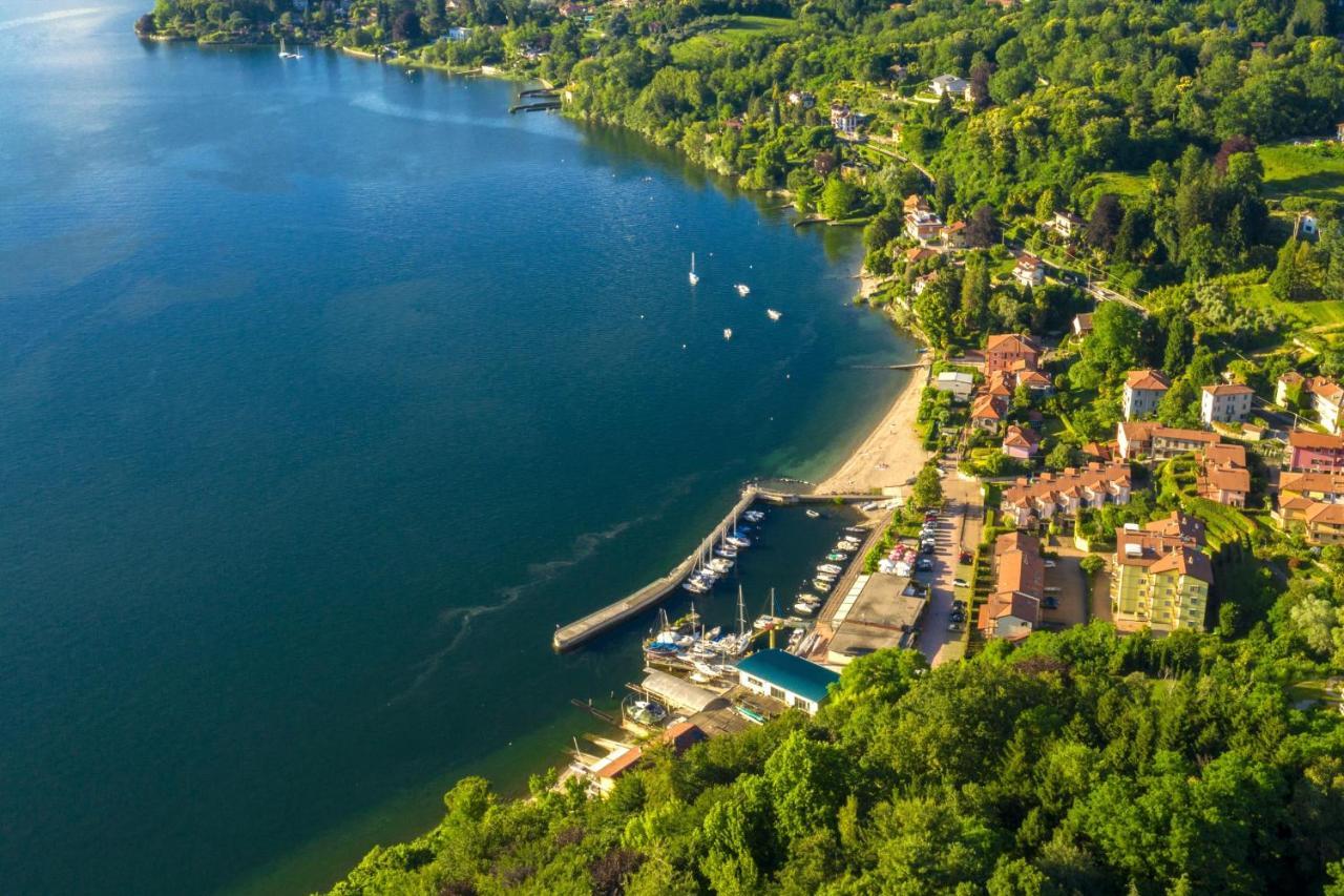 Casa Fiorita Pool And Lake Reno Di Leggiuno Zewnętrze zdjęcie