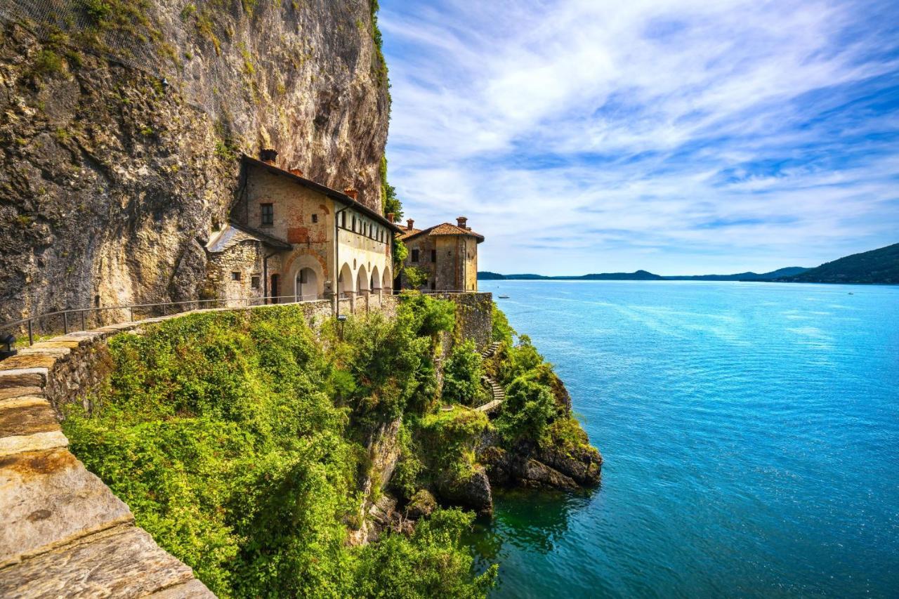 Casa Fiorita Pool And Lake Reno Di Leggiuno Zewnętrze zdjęcie